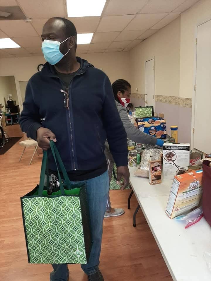 Children learning with supplies